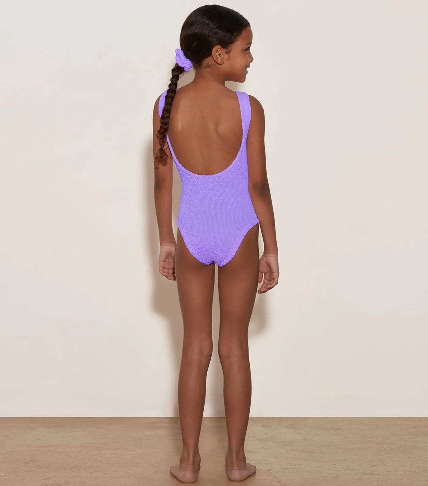 Hunza G Baby 2-6 Yrs-Baby Classic Swim - Lilac