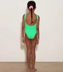 Hunza G Baby 2-6 Yrs-Baby Classic Swim - Lime