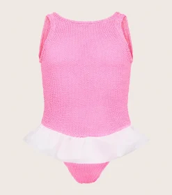 Hunza G Baby 2-6 Yrs-Baby Denise Swim - Bubblegum