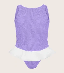 Hunza G Baby 2-6 Yrs-Baby Denise Swim - Lilac