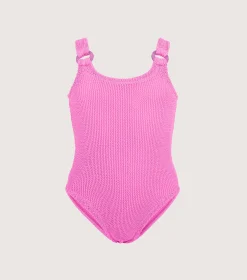 Hunza G Baby 2-6 Yrs-Baby Domino Swim - Bubblegum