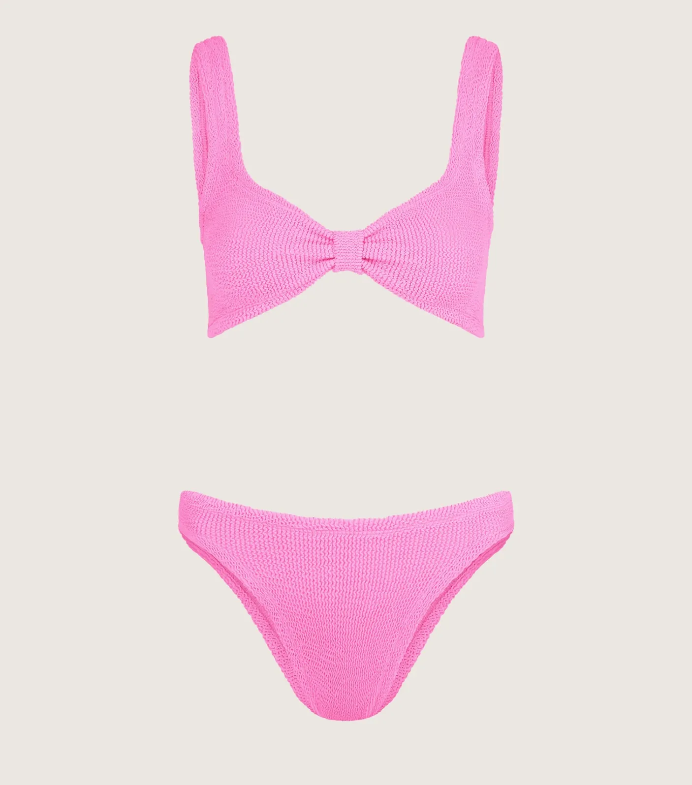 Hunza G Bikini Sets|Bralette-Bonnie Bikini - Bubblegum