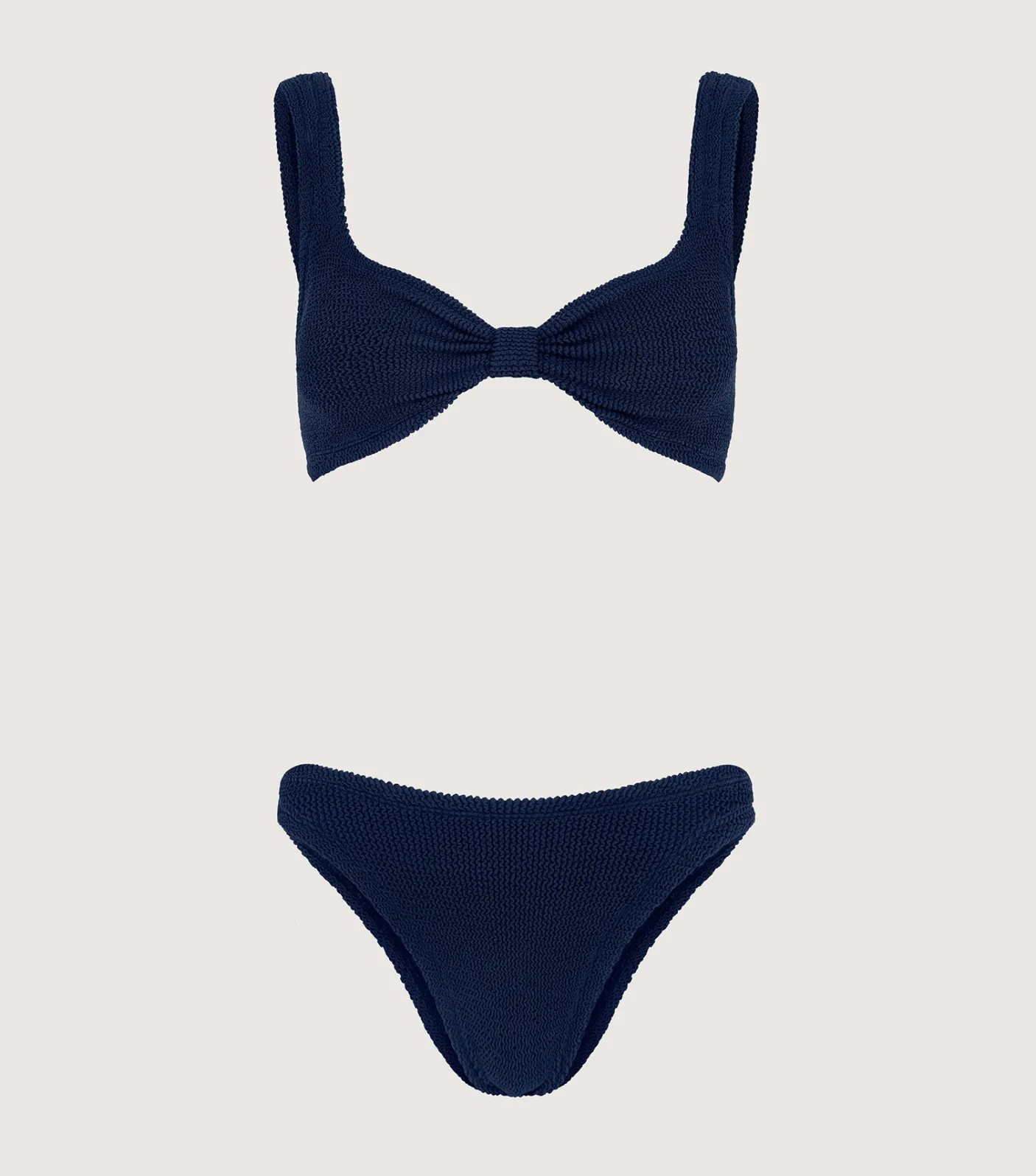 Hunza G Bikini Sets|Bralette-Bonnie Bikini - Navy