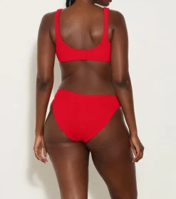 Hunza G Bikini Sets|Bralette-Bonnie Bikini - Red