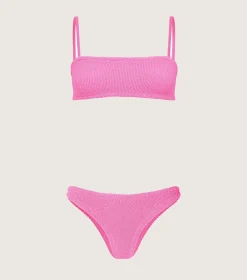 Hunza G Bikini Sets|Bralette-Gigi Bikini - Bubblegum