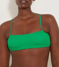 Hunza G Separates|Bralette-Gigi Bikini Top - Emerald