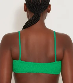 Hunza G Separates|Bralette-Gigi Bikini Top - Emerald
