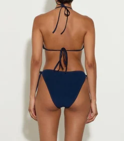 Hunza G Triangle|Bikini Sets-Gina Bikini - Navy
