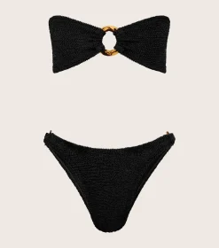 Hunza G Bikini Sets-Gloria Bikini - Black