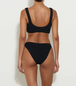 Hunza G Bikini Sets|Bralette-Hallie Bikini - Black
