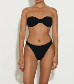 Hunza G Bandeau|Bikini Sets-Jean Bikini - Black