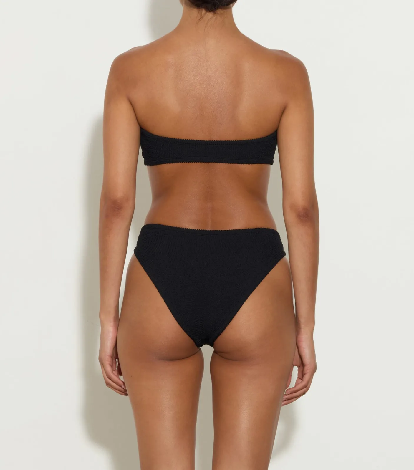 Hunza G Bandeau|Bikini Sets-Jean Bikini - Black