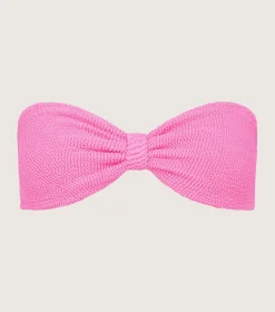 Hunza G Separates-Jean Bikini Top - Bubblegum