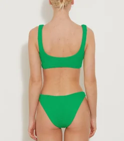 Hunza G Bikini Sets|Bralette-Juno Bikini - Emerald