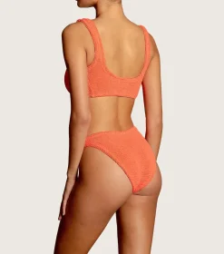 Hunza G Bikini Sets|Bralette-Juno Bikini - Orange