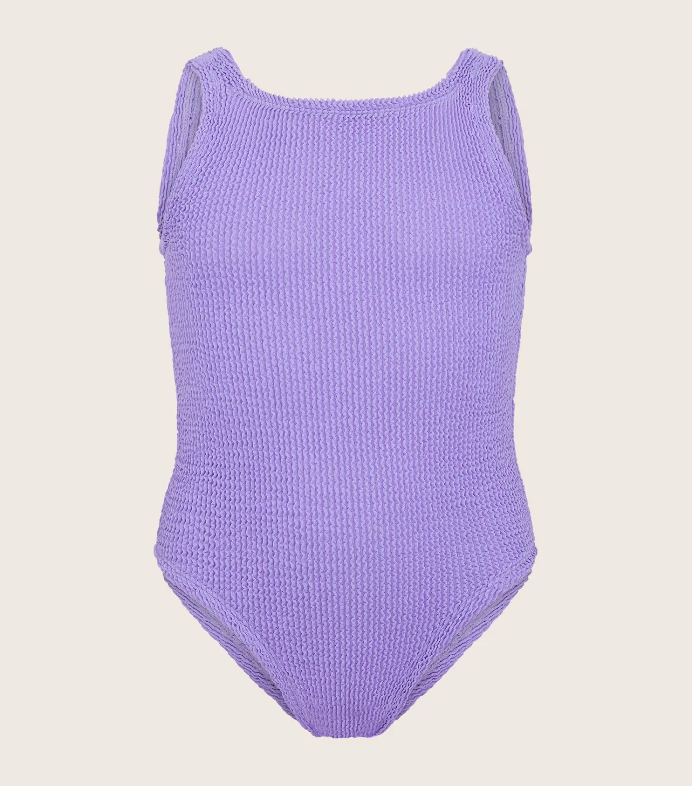 Hunza G Kids - 7-12 Yrs-Kids Classic Swim - Lilac