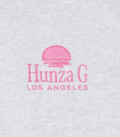 Hunza G Sweats|Shirts And Tops-Los Angeles Sweatshirt - Grey