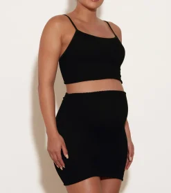 Hunza G Shorts And Skirts-Mini Skirt - Black