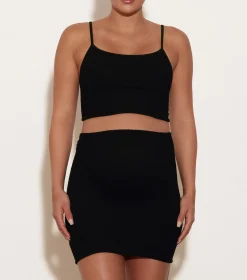 Hunza G Shorts And Skirts-Mini Skirt - Black