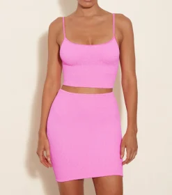 Hunza G Shorts And Skirts-Mini Skirt - Bubblegum