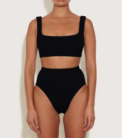 Hunza G Bikini Sets|Bralette-Patricia Bikini - Black