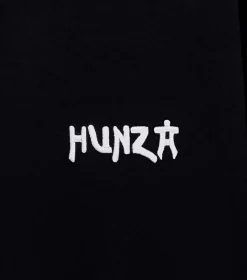 Hunza G Sweats|Shirts And Tops-80s Logo Sweatshirt - Black