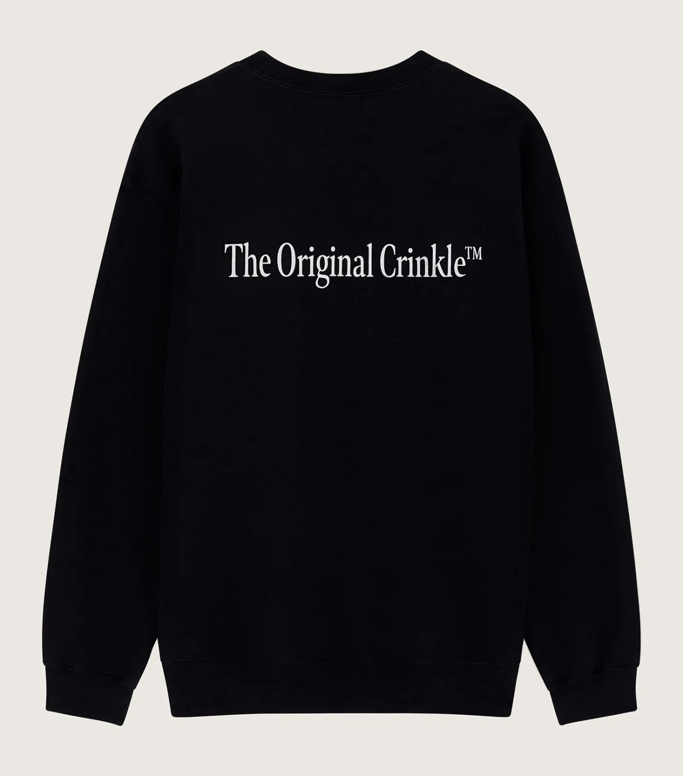 Hunza G Sweats|Shirts And Tops-80s Logo Sweatshirt - Black