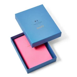 Hunza G Notebooks-Smythson X Chelsea Notebook - Bubblegum