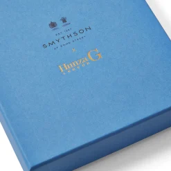 Hunza G Notebooks-Smythson X Chelsea Notebook - Lime