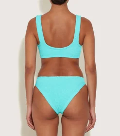 Hunza G Bikini Sets|Bralette-Xandra Bikini - Aqua