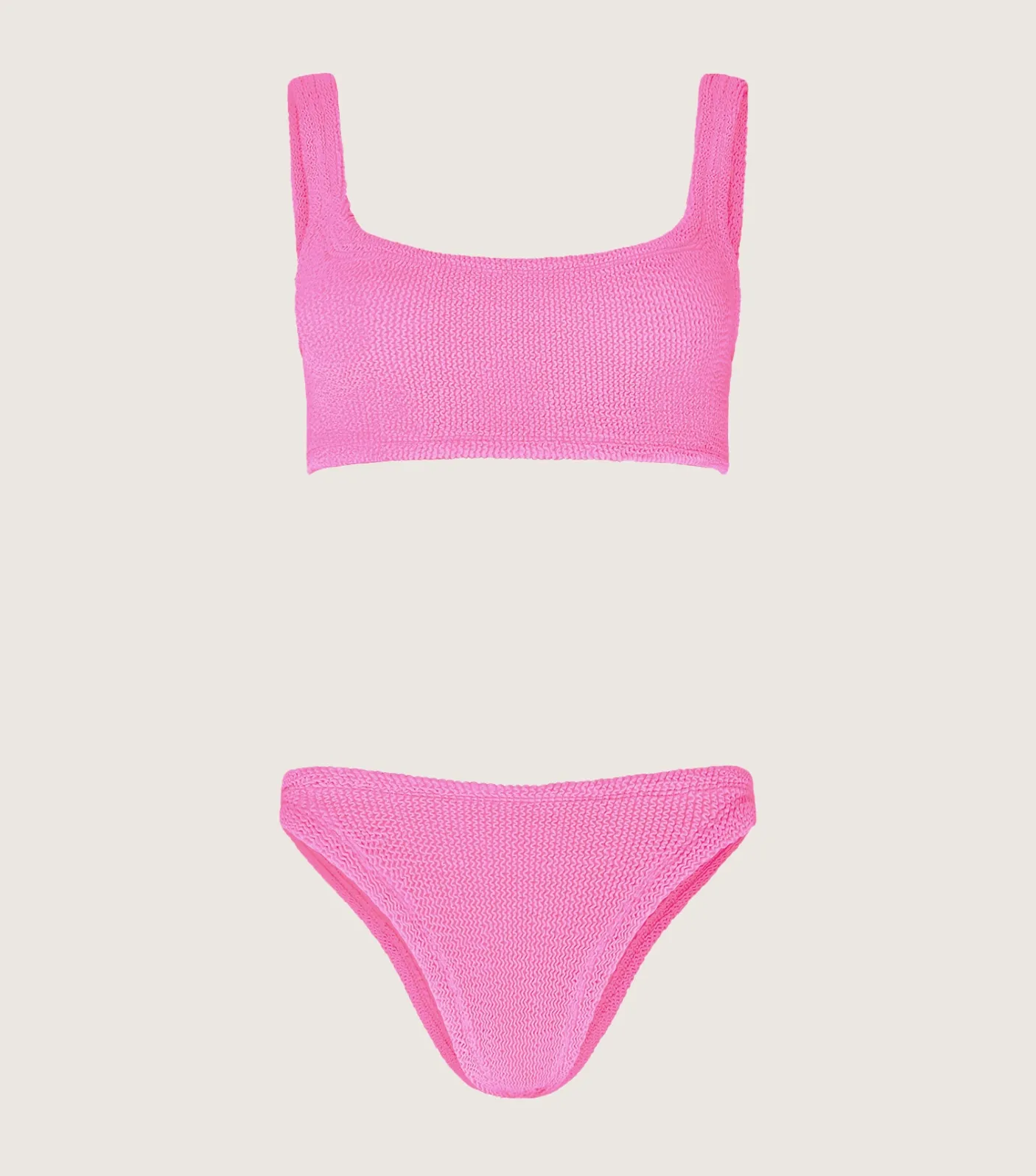 Hunza G Bikini Sets|Bralette-Xandra Bikini - Bubblegum