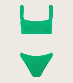 Hunza G Bikini Sets|Bralette-Xandra Bikini - Emerald