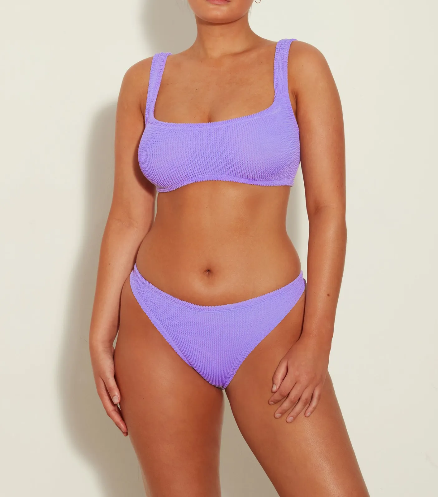 Hunza G Bikini Sets|Bralette-Xandra Bikini - Lilac
