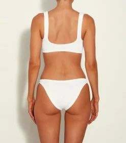 Hunza G Bikini Sets|Bralette-Xandra Bikini - White