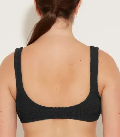Hunza G Separates|Bralette-Xandra Bikini Top - Black
