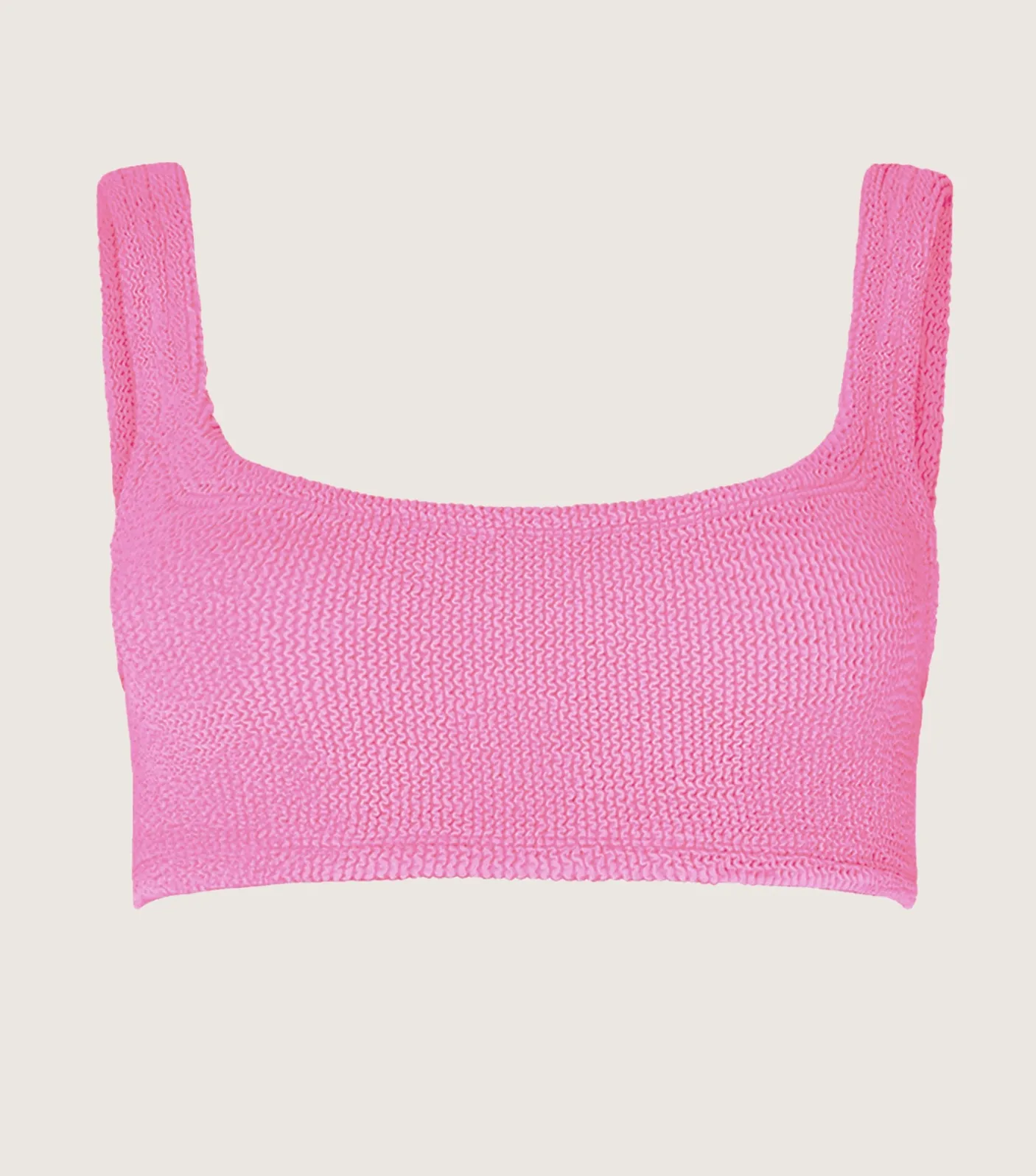 Hunza G Separates|Bralette-Xandra Bikini Top - Bubblegum