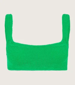 Hunza G Separates|Bralette-Xandra Bikini Top - Emerald